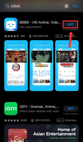 Tải app Bilibili về máy