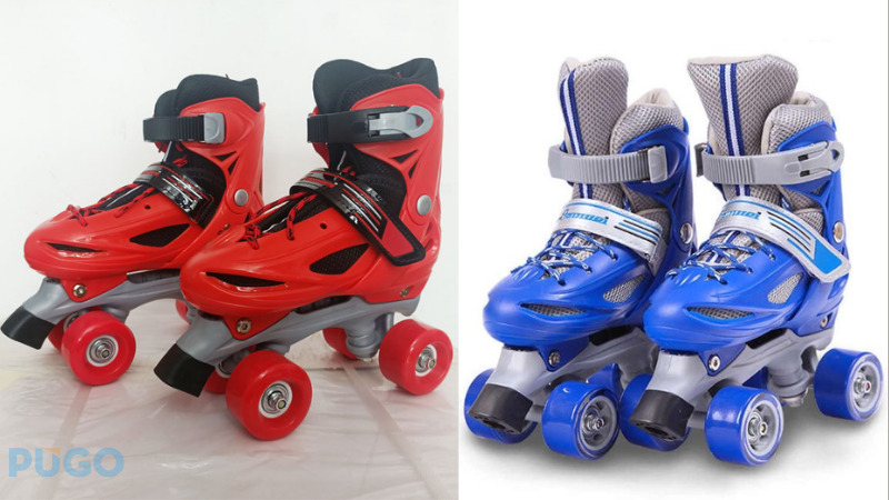 Giày patin cho trẻ em 2 hàng 4 bánh Giày patin cho trẻ em 2 hàng 4 bánh