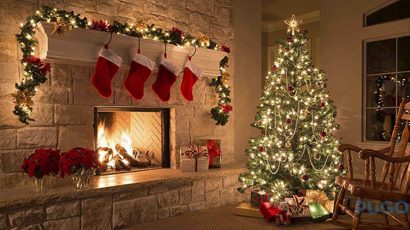 Đèn led làm cây thông thêm rực rỡ Đèn led làm cây thông thêm rực rỡ