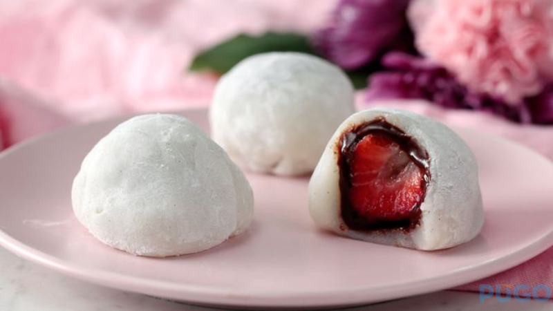 Bánh mochi mang hương vị độc đáo