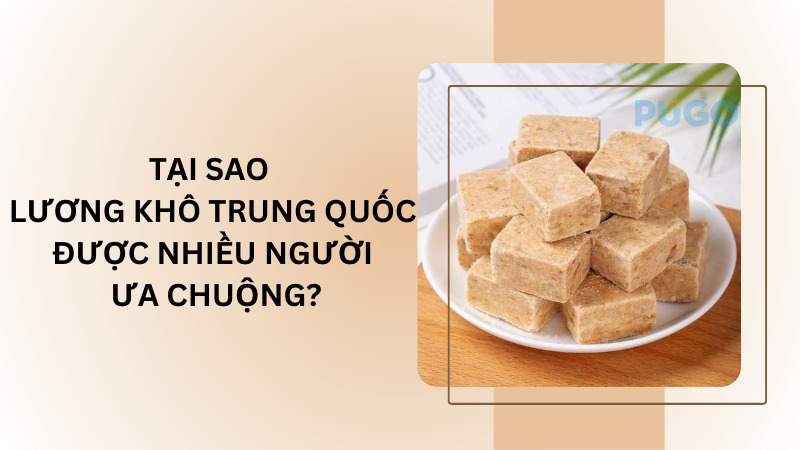 Tại sao lương khô Trung Quốc được nhiều người ưa chuộng? Tại sao lương khô Trung Quốc được nhiều người ưa chuộng?