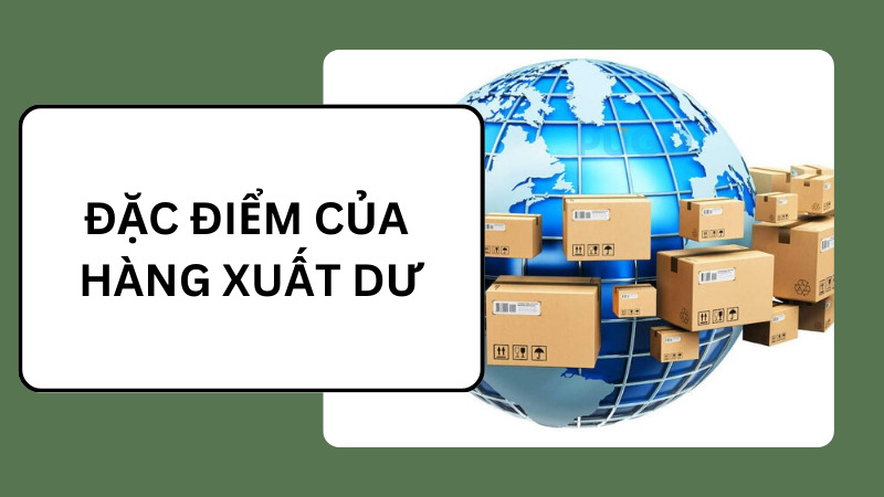 Đặc điểm của hàng xuất dư Đặc điểm của hàng xuất dư