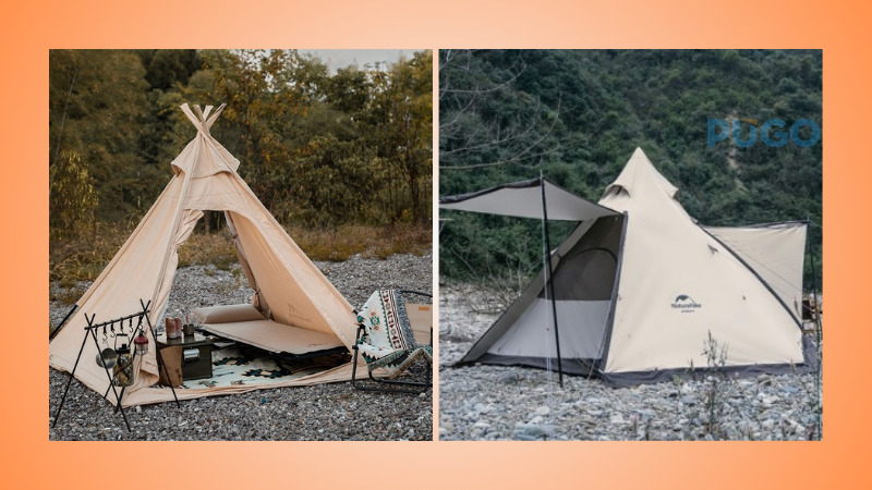 Lều cắm trại hình tam giác Lều cắm trại hình tam giác