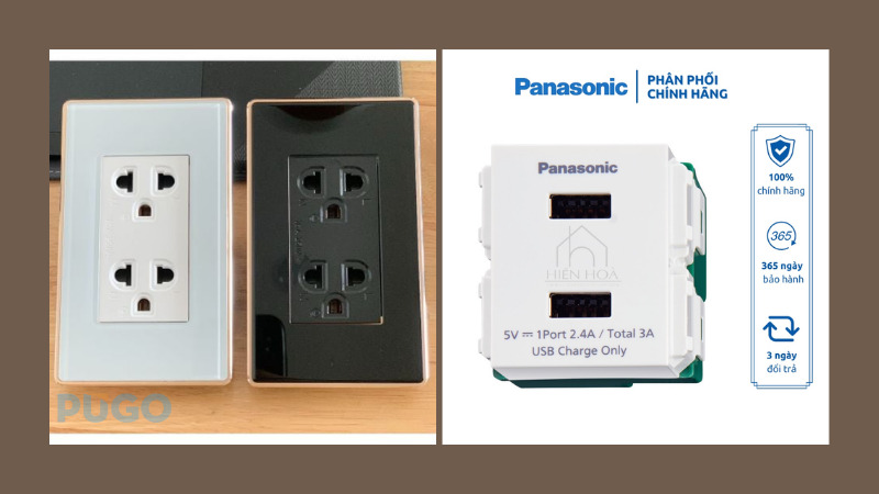 Ổ cắm âm tường Panasonic