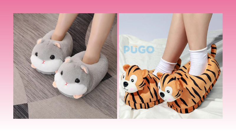 Dép đi trong nhà hình thú Dép đi trong nhà hình thú