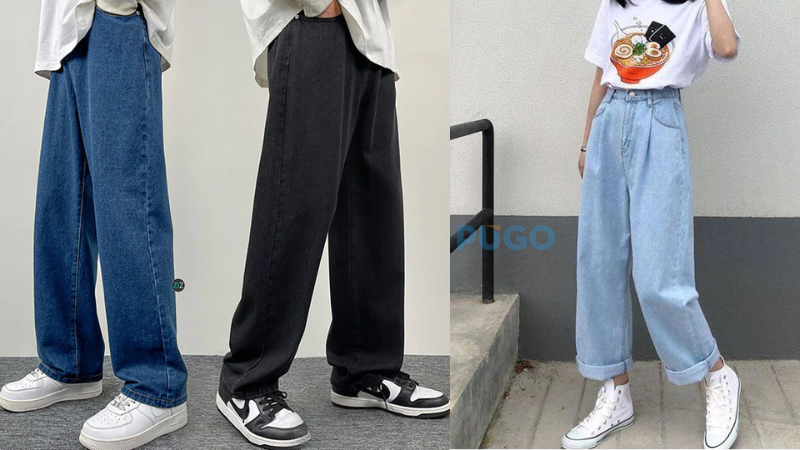 Quần baggy linh hoạt trong phối đồ