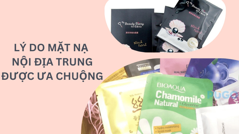 Lý do mặt nạ nội địa Trung được ưa chuộng