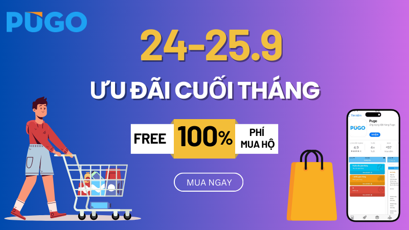 Pugo Miễn Phí Phí Mua Hộ