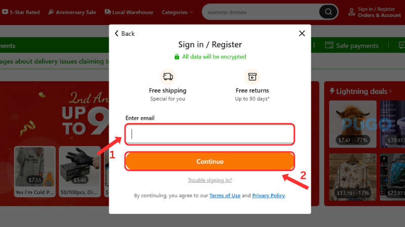 Đăng ký bằng cách nhập email cá nhân Đăng ký bằng cách nhập email cá nhân