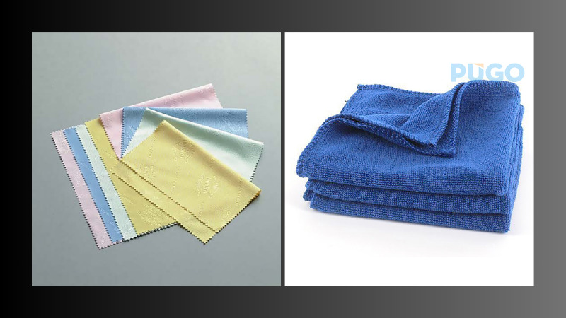 Khăn lau mềm không xơ