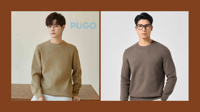 Áo len cổ tròn basic Áo len cổ tròn basic