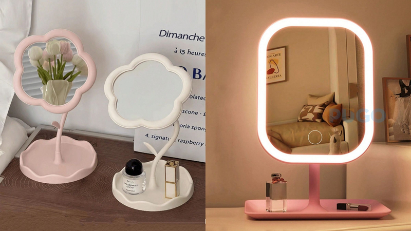 Gương trang điểm để bàn