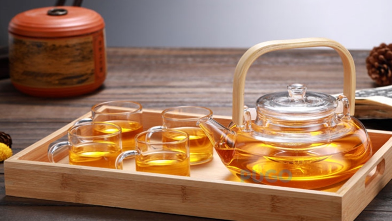 Bộ ấm trà thủy tinh