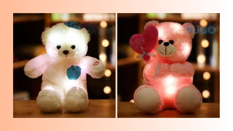 Thú bông đổi màu và phát sáng