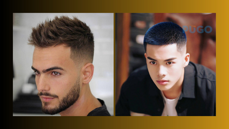 Tóc giả nam undercut thời thượng Tóc giả nam undercut thời thượng