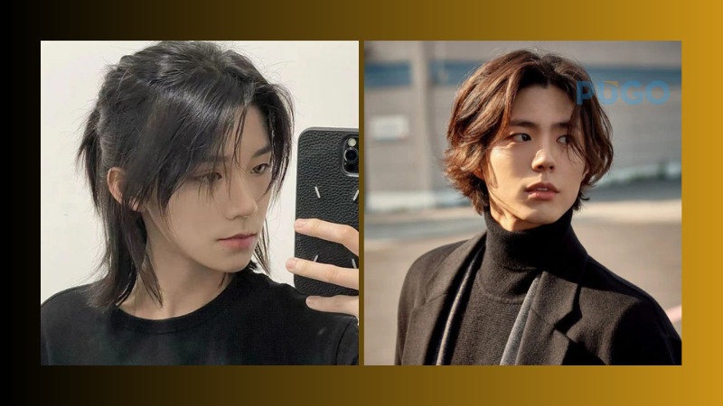 Tóc giả nam dài cá tính Tóc giả nam dài cá tính