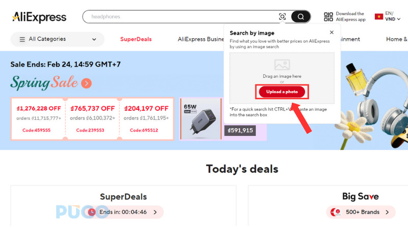 Chọn Upload a photo Chọn Upload a photo