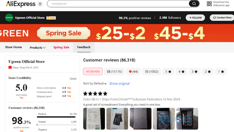 Phản hồi của khách hàng Phản hồi của khách hàng