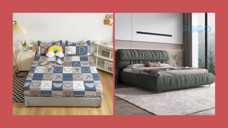 Ga trải giường kiểu bọc nệm Ga trải giường kiểu bọc nệm