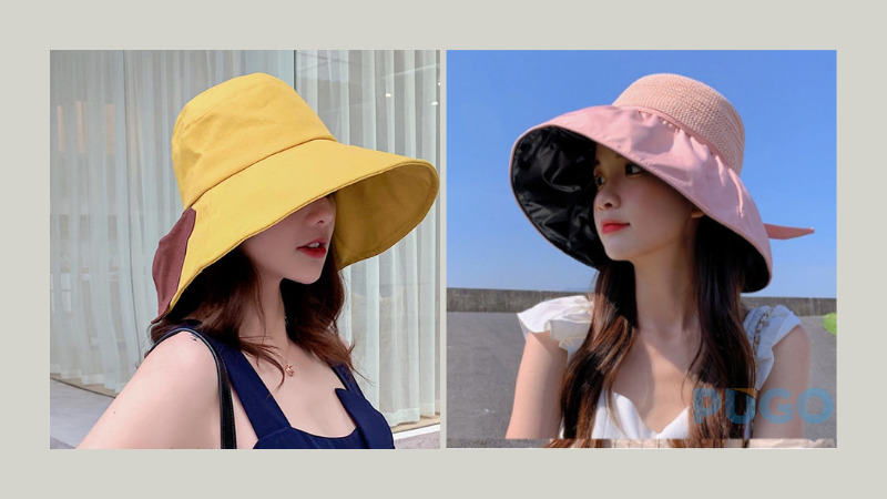 Mũ rộng vành vải mềm