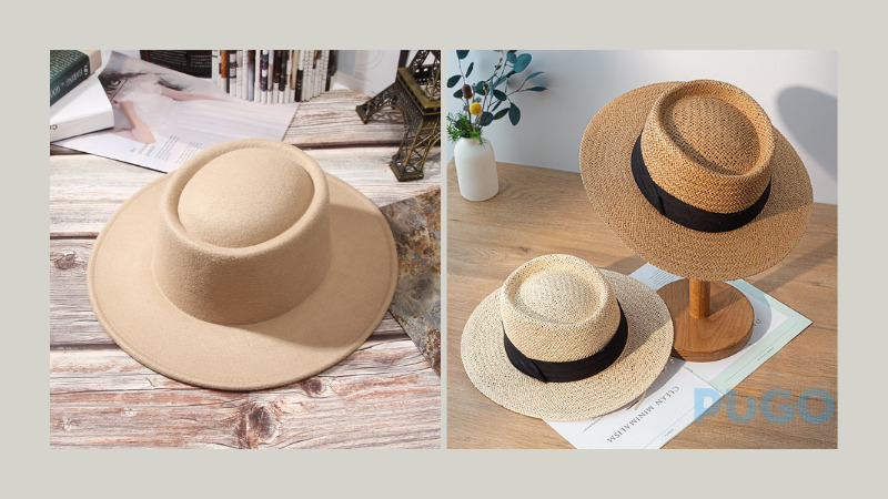 Mũ retro rộng vành