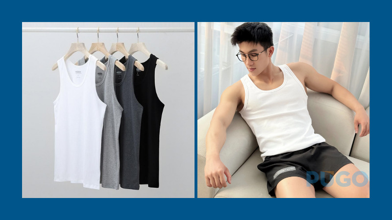 Áo ba lỗ cotton trơn