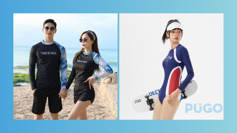 Đồ bơi tay dài thể thao Đồ bơi tay dài thể thao