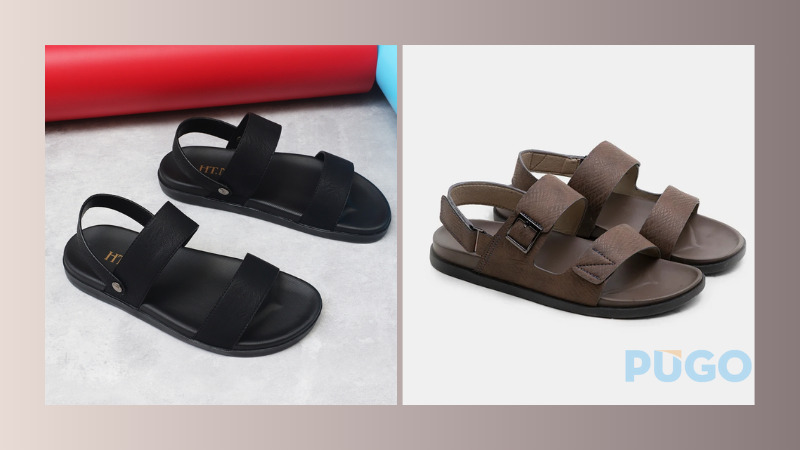 Sandal quai ngang Sandal quai ngang