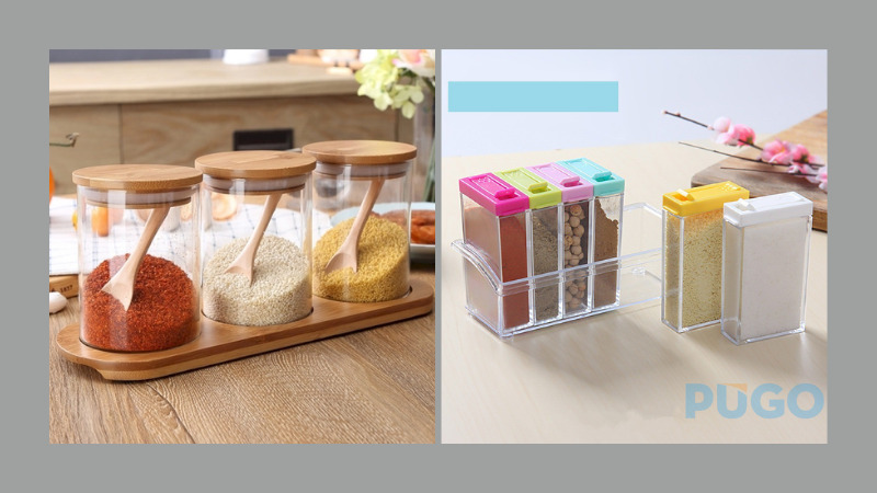 Hộp đựng gia vị bằng nhựa cao cấp Hộp đựng gia vị bằng nhựa cao cấp