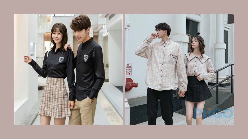 Sơ mi đôi thanh lịch