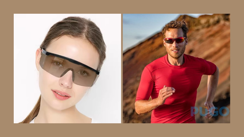 Kính râm thể thao chống bụi, chống lóa
