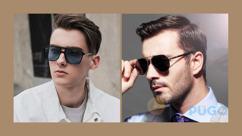 Kính râm gọng kim loại 