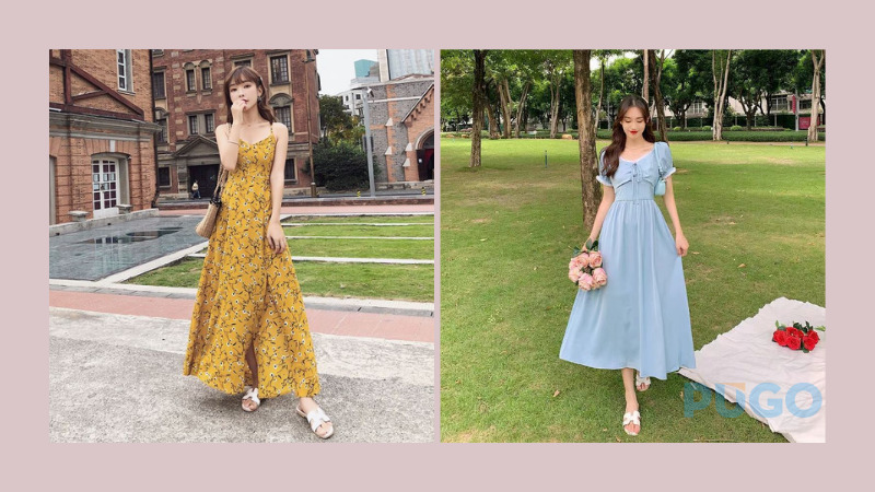 Đầm maxi dạo phố Đầm maxi dạo phố