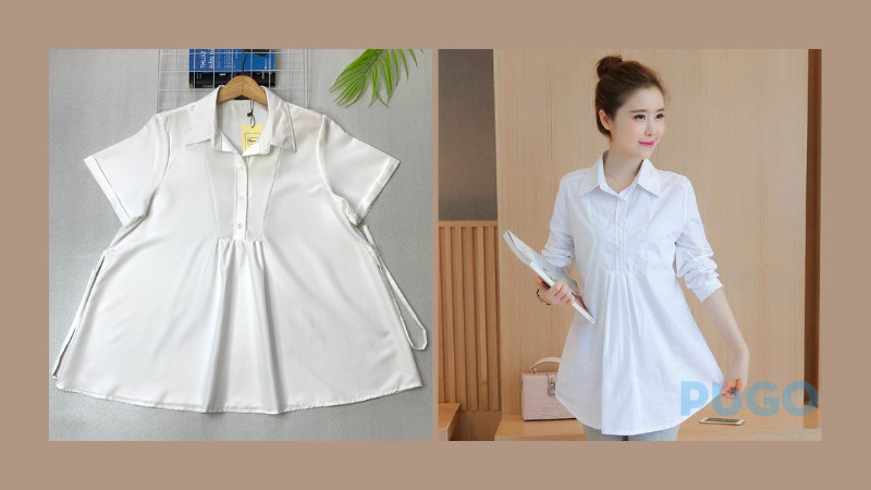 Áo bầu có dây rút Áo bầu có dây rút