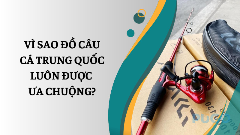 Vì sao nguồn hàng đồ câu cá Trung Quốc luôn được ưa chuộng? Vì sao nguồn hàng đồ câu cá Trung Quốc luôn được ưa chuộng?