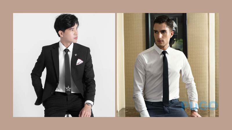 Cà vạt bản nhỏ Cà vạt bản nhỏ