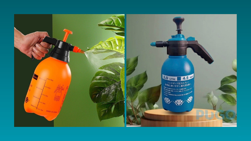 Bình tưới áp suất tay cầm Bình tưới áp suất tay cầm