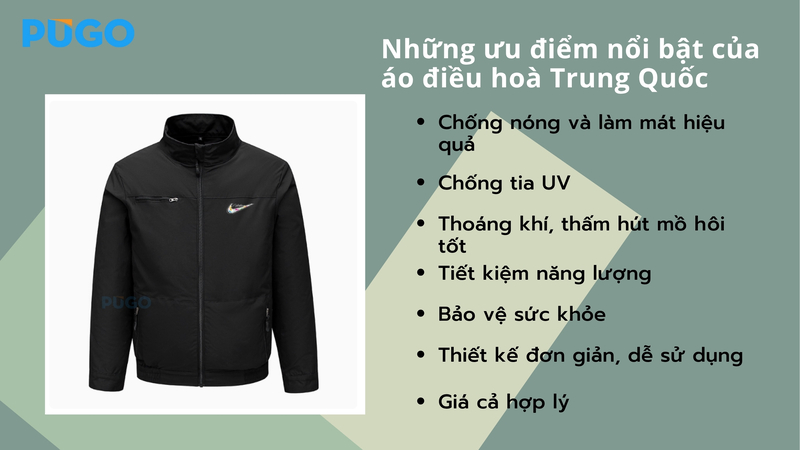 Những ưu điểm nổi bật của áo điều hoà Trung Quốc Những ưu điểm nổi bật của áo điều hoà Trung Quốc