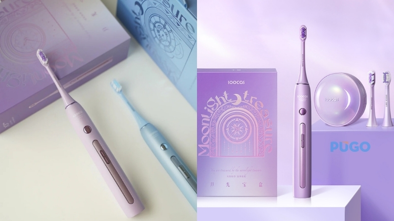 Bàn chải điện Trung Quốc Soocas Bàn chải điện Trung Quốc Soocas