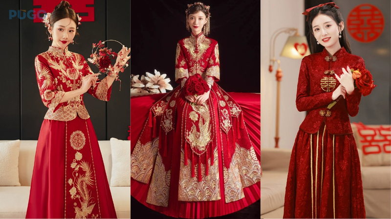 Váy cưới Trung Hoa