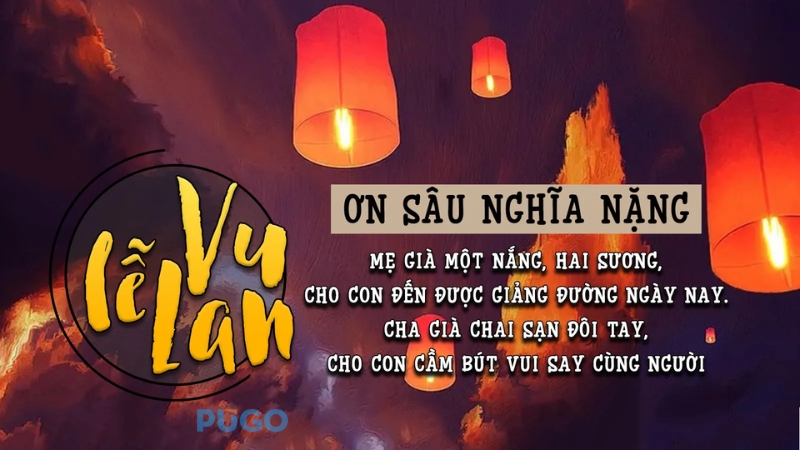 Phong tục trong ngày Lễ Vu Lan 
