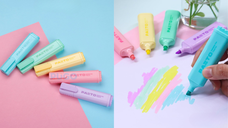 Bút dạ quang pastel