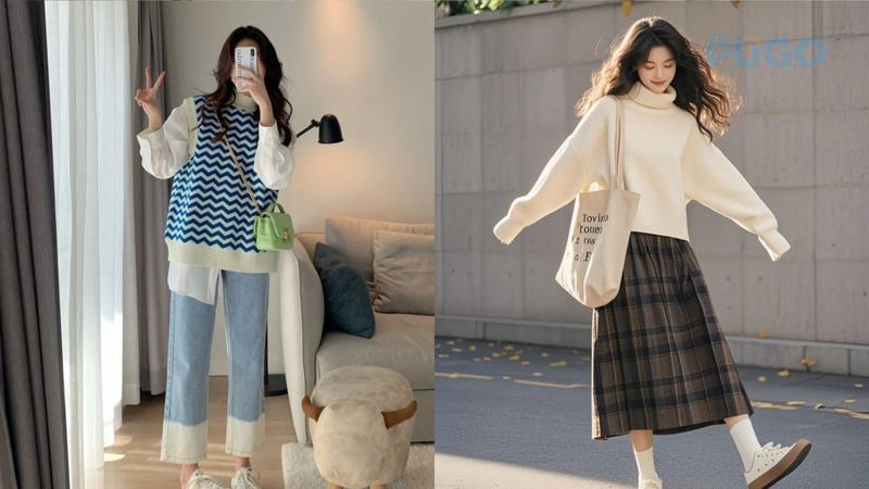 Quần áo nữ thu đông