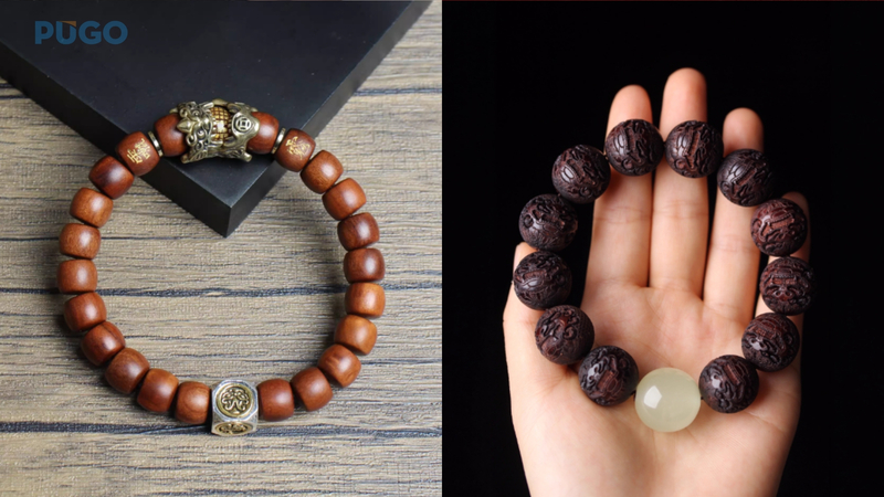 Chuỗi vòng hạt gỗ